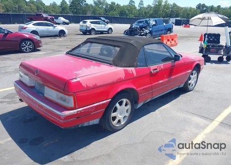 1992 Cadillac Allante Cv/Ht z USA, uszkodzony, nr VIN 1G6VR3389NU100101